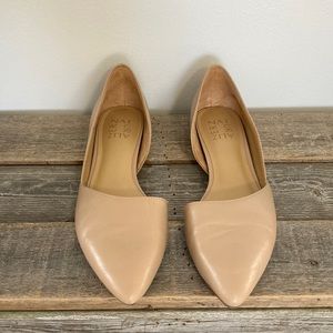 Naturalizer Women's Samantha Pointed Toe Flat - Taupe 7.5